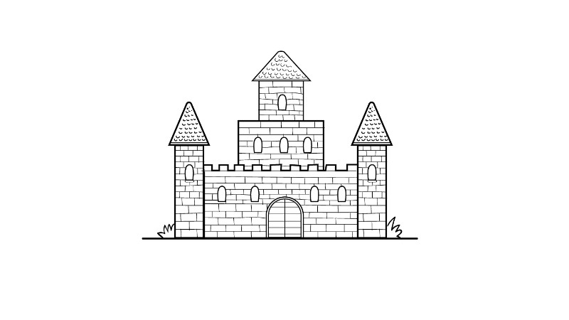 How to draw the Castle