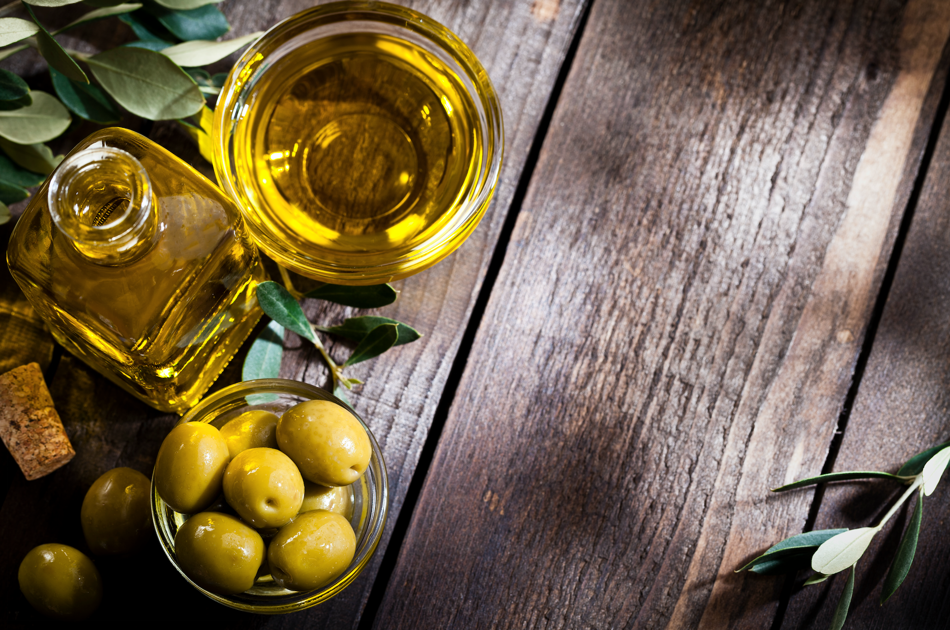 Olive oil has many health benefits